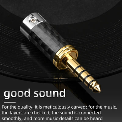 Jack 4.4 mm Balance 4.4 mm Connector Pure Copper Hifi Plug Head Phone Earphone Stereo Connector / ร้าน All Cable