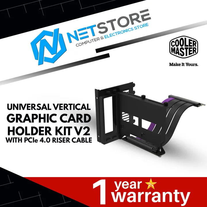 COOLER MASTER UNIVERSAL VERTICAL GRAPHIC CARD HOLDER KIT V2 WITH PCIe 4