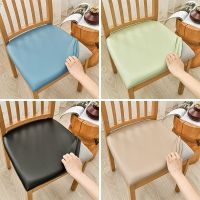 [COD] T dining chair cushion universal elastic waterproof leather home seat stool