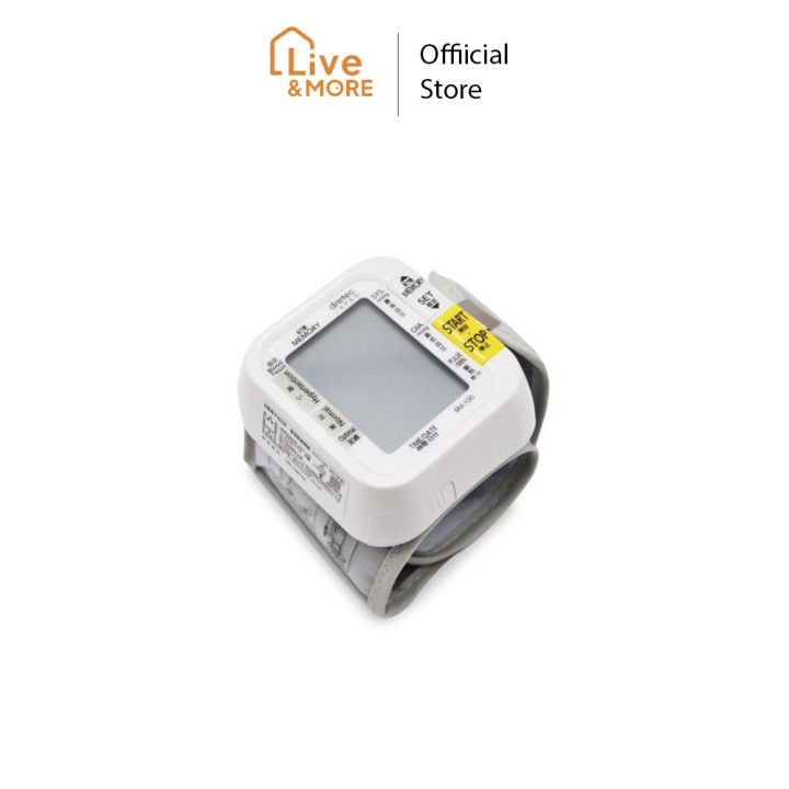 dretec-ดรีเทค-เครื่องวัดความดัน-เครื่องวัดความดันโลหิต-ที่วัดความดัน-สำหรับวัดความดันโลหิตข้อมือ-รุ่น-bm100