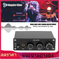 【วันนี้เท่านั้น】AC-Q3 PRO DAC ถอดรหัสตัวถอดรหัสเสียงพร้อมเครื่องขยายเสียงหูฟัง 3.5 มม. PC-USB Coax x