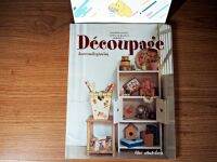 [มือ2]Decoupage ศิลปะการผนึกรูปบนวัตถุ หนังสือบ้าน