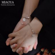 MIAOYA Fashion Jewelry Shop 2 Vòng tay kim loại cho các cặp đôi Phụ kiện thumbnail