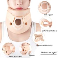 ♞ Adjustable Neck Brace Cervical Traction Collar Neck Orthosis Philadelphia Neck Fixator Chin Support Pain Relief Neck Collar