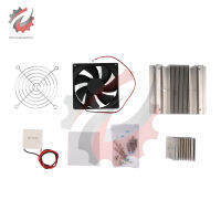 DC12V DIY Thermoelectric Peltier เครื่องทำความเย็น Cooling System Kit Semiconductor Cooler Conduction โมดูลพัดลมหม้อน้ำ TEC1-12706