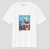 Uniqlo เสื้อยืด - ULTRAMAN UT FULLTAG MIRROR 1:1 ของแท้