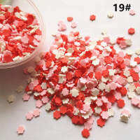 1000g DIY Polymer Clay Fake Candy Sweets Sugar Sprinkle Decorations for Fake Cake Dessert Simulation Food Dollhouse