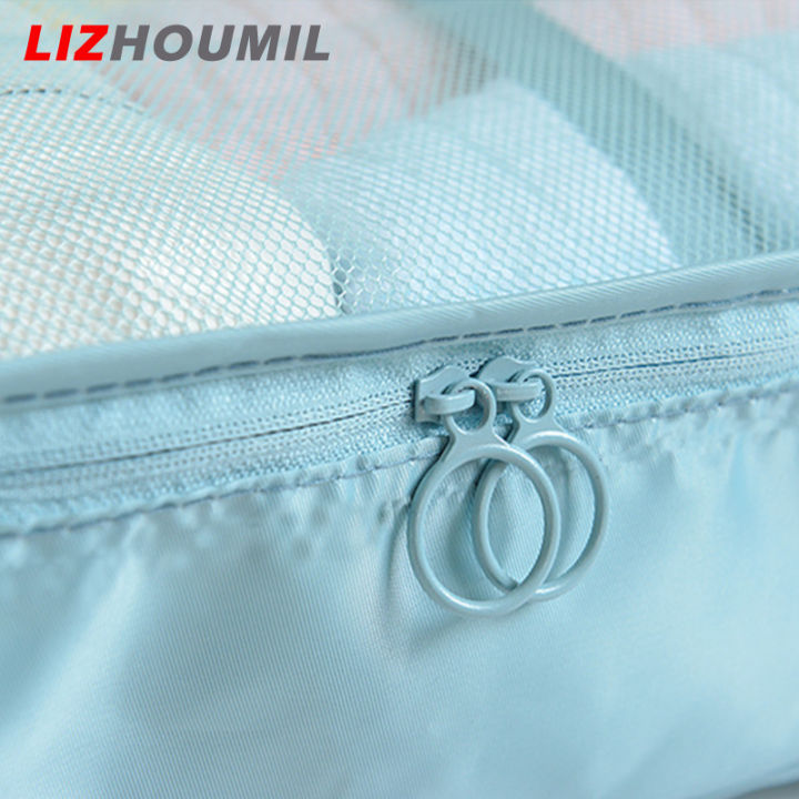 lizhoumil-กระเป๋าเก็บสัมภาระ8ชิ้น-กระเป๋ากระเป๋าเก็บของสำหรับเดินทางจุของได้มากสำหรับใส่เสื้อผ้าชุดชั้นในเครื่องสำอาง