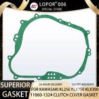 ปะเก็นซีลฝาครอบคลัตช์เครื่องยนต์มอเตอร์ไซค์มะกอกเริ่มต้นสำหรับ Kawasaki KLX300R 97-07 KL250 00-04 09-10 KLX250 94-96 06-14 11060-1324