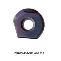 100% Original ZOHX 1604-GF 1604-GM ZOHX1604-GF ZOHX1604-GM YBG252 CNC Milling Cutters Lathe เครื่องมือ เม็ดมีดคาร์ไบด์ 10 ชิ้น / กล่อง