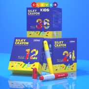 Hộp Màu Sáp Lụa Sliky Crayon Mideer