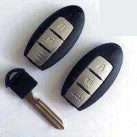 กุญแจรถ Keyless Art Key 433Mhz พร้อมชิพ4A HITAG สำหรับ Juke Kicks Pulsar Cube Rogue Qashqai X-Trail J11 J10