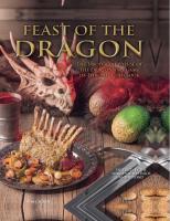 หนังสืออังกฤษใหม่ Feast of the Dragon: the Unofficial House of the Dragon and Game of Thrones Cookbook [Hardcover]