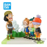 Original Banpresto WCF World สะสมรูป Log Stories Ninvin Piiman Tamanegi Usopp 7ซม. ของแท้อะนิเมะของเล่น