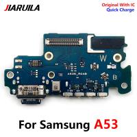 100% ต้นฉบับใหม่ USB Port Charger Dock Connector Charging Board Flex Cable สําหรับ Samsung A53 5G A536