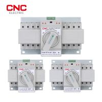 CNC Auto/Manual Switching Circuit Breakers YCQ1B-63 2P/3P/4P 63A Dual Power Automatic Transfer Switch AC230V 50/60Hz MCB Electrical Circuitry Parts