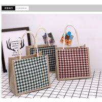 Casual Travel Canvas Tote Bag Female Large Capacity Japanese Student ins Outing Commuter One-Shoulder Lunch 【AUG】