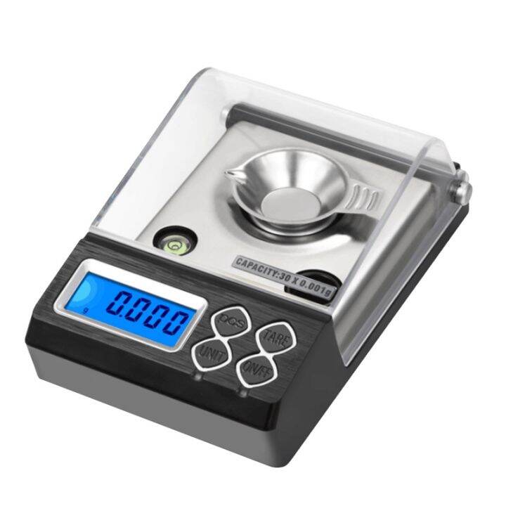 High Precision Digital Milligram Pocket Scale 30G/0.001G Lab Analytical