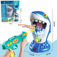 ProudNada Toys ของเล่นเด็ก เป้าฉลาม ชน-ถอย JOY ACCOUSTO-OPTIC SHARK NO.BBY-1973A