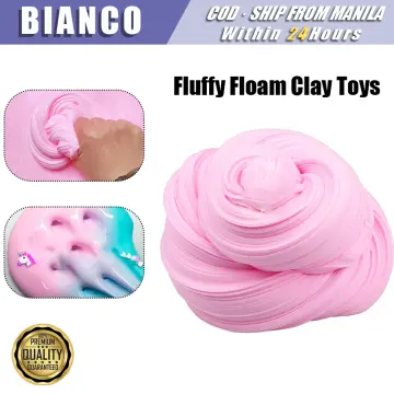 Colorful Fluffy Foam Slime Clay Craft Diy Kids Toys Fruit Cake
