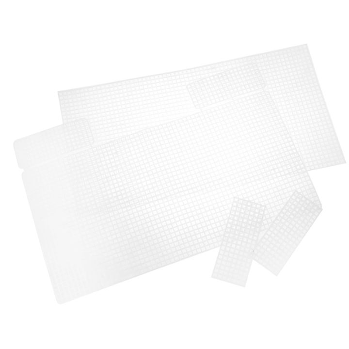 luhuiyixxn-2pcs-เสริมการทอพลาสติกตาข่ายชุด-diy-weaving-helper-white-net-cover