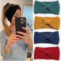 hot♗☇  Warm for Wool Knitted Headbands  New Cotton Headwear Elastic Hair Accessories