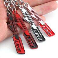 Cars GT Line Car Keychain Key Chain Ring Keyring Key Holder for Peugeot GT RCZ 508 3008 5008 KIA Renault Clio Scenic laguna Sandero