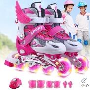 Giày Trượt Patin Chống Trẹo Chân Tặng Full Phụ kiện Bộ Bảo Hộ Chân Tay