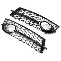 Car Fog Light Grill Lamp Cover Trim Front Fog Lamp Grilles for Audi TT 8J 2006-2014 8J080768201C 8J080768101C