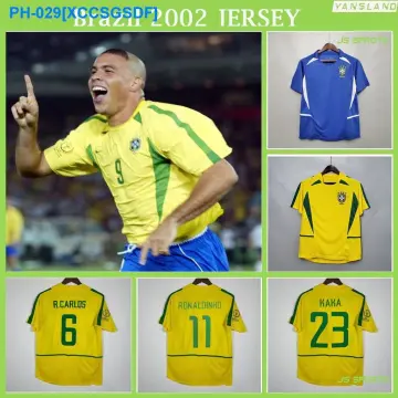 Brazil Kaka Vintage Soccer Jersey Retro Classic Football Shirt