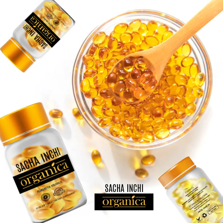 SUPER FOOD Sacha Inchi Essential 30 Soft Gel Capsules