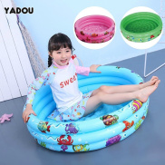 child Inflatable pool Kids swimming pool Play in the water Fishing pond