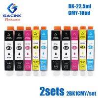 GACINK อะไหล่ตลับหมึกใช้ได้655 655XL อะไหล่สำหรับ HP655 Deskjet 3525 5525 4615 4625 4525 6520 6525เครื่องพิมพ์6625