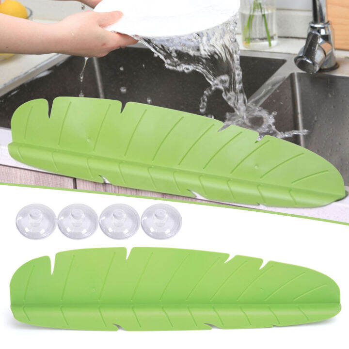 Sink Splash Guard Strong Attached Sticker Strip Base Kitchen Sink