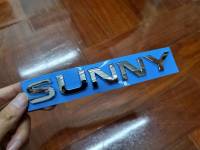 ตัวอักษร โลโก้ ซันนี่ นิสสัน ตัวใหม่ ขนาด 18 * 2.5 cm New Nissan Sunny letter logo 2020 1.6L SV for rear trunk