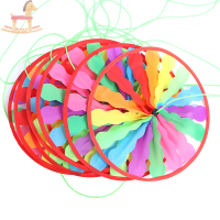 PCWFKEF Rainbow WHEEL Windmill WIND SPINNER whirligig สวนตลกของเล่นเด็ก