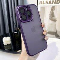 เคสxrเปลี่ยนบอดี้13pro สีม่วงเข้มทนสกปรก 14promax เหมาะสำหรับ iPhone 13 และ Apple 12 โทรศัพท์มือถือรุ่นเปลือกระเบิด vibrato ฟิล์มขั้นสูงพร้อมเลนส์