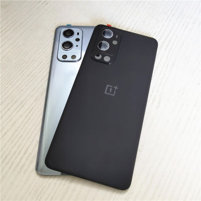 100 Original Cover Glass Panel Rear Door Housing Case Battery Cover With Camera For Oneplus 9 Pro 9Pro Phone