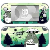 My Neighbor เคสสติกเกอร์รูปลอกผิว Totoro NintendoSwitch สำหรับ Nintendo Switch Lite Protector Nintend Switch สติกเกอร์ติด LTZ3721