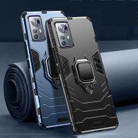 เคสสำหรับ Xiaomi 12 Pro 12X Mi 12S 11อัลตร้า11T Pro 9 8 SE A3 A2เล่น6X 5X รถวงแหวนแม่เหล็กฝาหลังขาตั้งโทรศัพท์