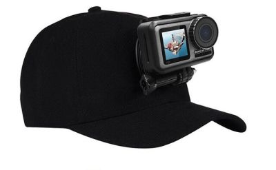 1ชิ้นปรับได้หมวกเบสบอลสำหรับ Gopro Hero 6 5 4 3 Sjcam Sj6000 Sj7000 M20 Eken H9 H9r H8 Pro Yi 4K Soocoo Sport กล้องแอคชั่นแคมเมรา