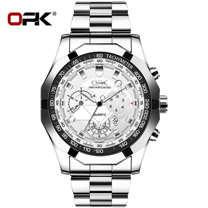 OPK Business Analog Relo Men Waterproof Original Quartz Calendar ...