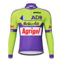 ADR AGRIGEL Cycling Jersey Long sleeve Man Bicycles Cycl Maillot Enduro Mountain Bike Thin Downhill Mtb Bicycle Winter Clothing