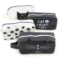 Cute School Penal Pencil Case Kawaii Cat for Girls Boys School Pencilcase Large Korea Pen Bag Box Stationery Pouch