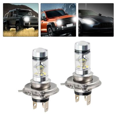 2pcs LED Headlight Bulb H4 H7 H11 Car Running Lamp Super Bright LED Driving Lights 100W 6500K 2000LM for Automobile Accessories