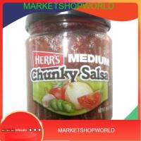 Herrs Medium Salsa Dip 454g พร้อมส่ง