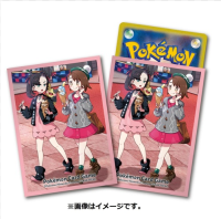 [Pokemon Japan] Sleeve - POKÉMON TRAINERS Off Shot! Yuri &amp; Marie ลิขสิทธิ์แท้ Pokémon Center สลีฟ, ซองการ์ด, ซองใส่การ์ด