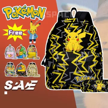 Pokemon Go Backpack Pikachu Anime Kids Bags Big Capacity Travel Bag Pocket  Monster Students Backpack Girls Boys Birthday Gifts