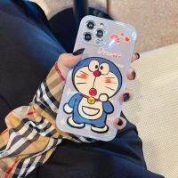 New Apple 12 Phone Case Cute Pokonyan 11Promax Blue Light Straight Edge xr Couples 78plu Tide nd xs