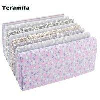 【YF】 Teramila Floral Cotton Printed Thin Fabric for Dolls Crafts Materials Patchwork Needlework By the